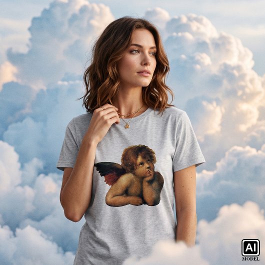システィンマドンナ、エンゼルス詳細バイラファエルサンツィオ Tシャツ