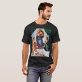 システィーナの聖母 ラファエロ Tシャツ (正面フル)