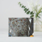 システィーナ礼拝堂のデータ ポストカード (スタンド正面)