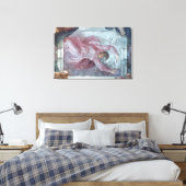 システィーナ礼拝堂の天井3 キャンバスプリント (インサイチュ (寝室))