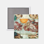 システィーナ礼拝堂の天井3 マグネット (正面/裏面)