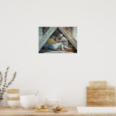 システィーナ礼拝堂の天井:キリストの先祖 ポスター (キッチン)