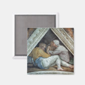 システィーナ礼拝堂の天井:キリストの先祖 マグネット (正面/裏面)