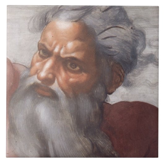 システィーナ礼拝堂の天井 タイル (正面)