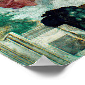 システィーナ礼拝堂の天井 ポスター (角)