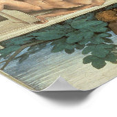 システィーナ礼拝堂の天井 ポスター (角)