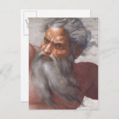 システィーナ礼拝堂の天井 ポストカード (正面/裏面)