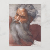 システィーナ礼拝堂の天井 ポストカード (正面)