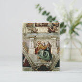 システィーナ礼拝堂の天井, 1508-12 ポストカード (スタンド正面)