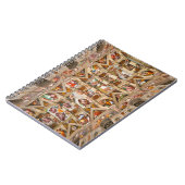 システィーナ礼拝堂の天井, 1512 by Michelangelo ノートブック (左側)