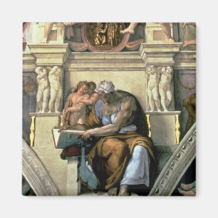 システィーナ礼拝堂の天井: CumaeanのSibyl 1510年 マグネット