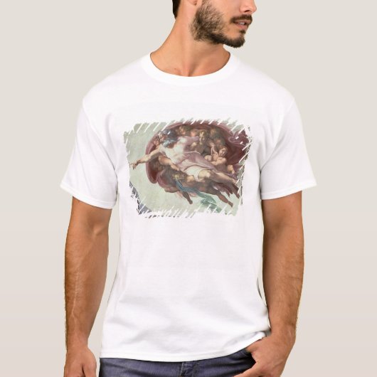 システィーナ礼拝堂の天井 Tシャツ (正面)