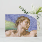 システィーナ礼拝堂アダム サンキューカード (スタンド正面)