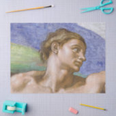 システィーナ礼拝堂アダム 薄葉紙 (クラフト)