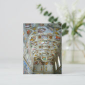 システィーナ礼拝堂 ポストカード (スタンド正面)