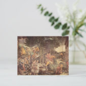 システィーナ礼拝堂 – モーセの若者 ポストカード (スタンド正面)