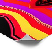 システマティック太陽のパニック – ケン・ゲージ超現実美術 ポスター (角)