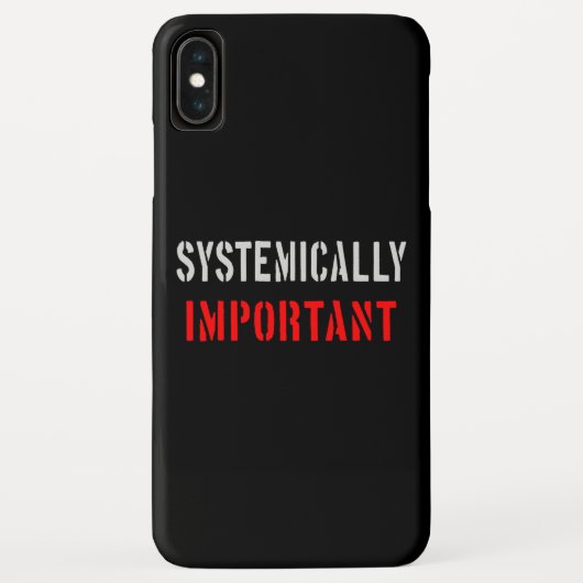 システミックに重要 Case-Mate iPhoneケース (裏面)
