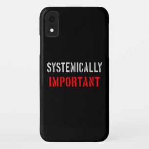 システミックに重要 iPhone XRケース