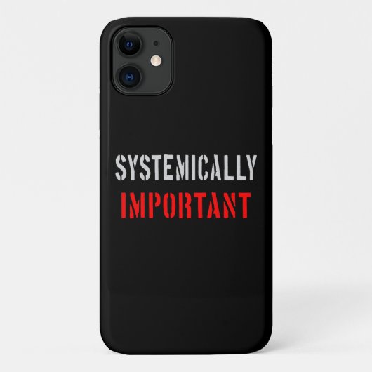 システミックに重要 Case-Mate iPhoneケース (裏面)