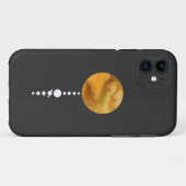 システミニマル太陽のム Case-Mate iPhoneケース (裏面(横))