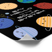 システムに太陽の挨拶! ポスター (角)