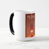 システムのパイオニア太陽の探査 モーフィングマグカップ (正面左)