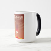 システムのパイオニア太陽の探査 モーフィングマグカップ (正面右)