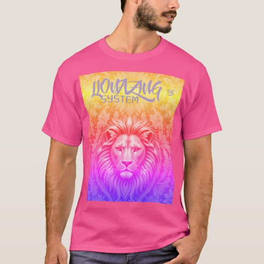 システムのライオンズ Tシャツ (正面)