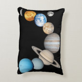 システムの太陽の惑星（色の変更） アクセントクッション (裏面(縦))