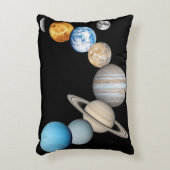 システムの太陽の惑星（色の変更） アクセントクッション (正面(垂直))