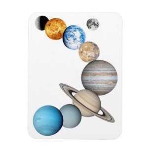 システムの太陽の惑星(色の変更) マグネット
