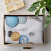 システムの太陽の惑星（色の変更） 薄葉紙 (ギフト)