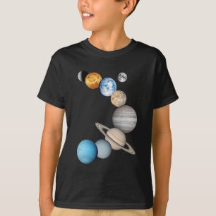 システムの太陽の惑星（色の変更） Tシャツ