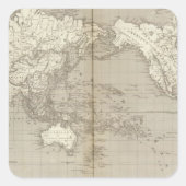 システムの平面状太陽の図 スクエアシール (正面)