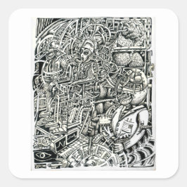 システムへの衝撃（電気椅子） スクエアシール