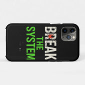 システムを壊すはっきりした- やる気を起こさせる Case-Mate iPhoneケース (裏面(横))