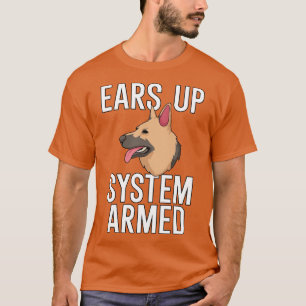 システムを武装して監視する Tシャツ