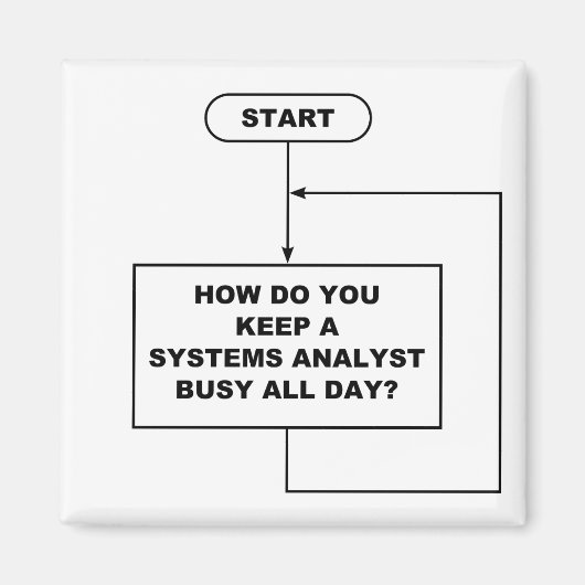 システムアナリスト磁石 マグネット (正面)
