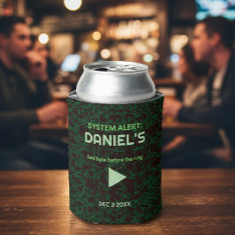 システムアラート ハッカー独身パーティー カン クーラー