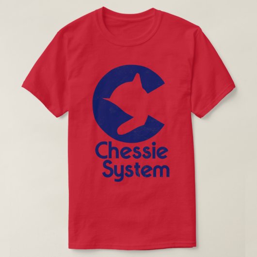 システムブルーの変更 Tシャツ (デザイン正面)