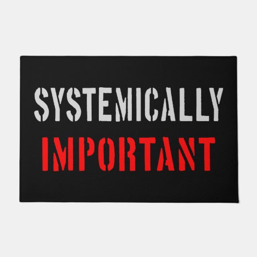 システム上重要な ドアマット (正面)