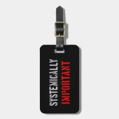 システム上重要な ラゲッジタグ (正面縦)