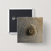 システム内で最も大きく知られている火山太陽の 缶バッジ (正面&裏面)