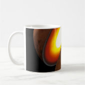 システム内のロッキー体の太陽の形成。 コーヒーマグカップ (左)