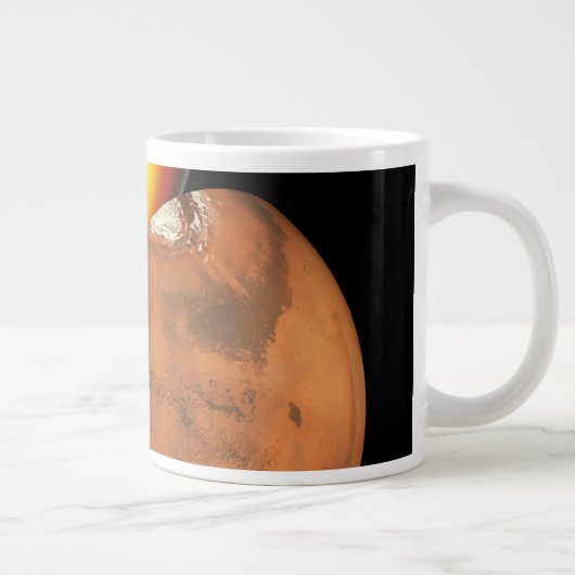 システム内のロッキー体の太陽の形成。 ジャンボコーヒーマグカップ (右)