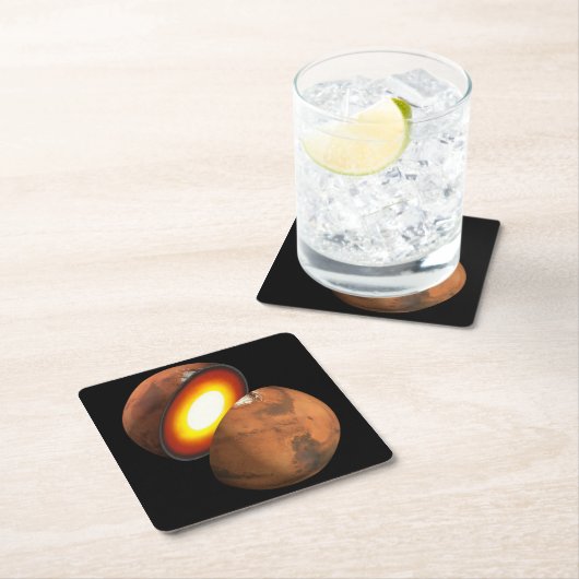 システム内のロッキー体の太陽の形成。 スクエアペーパーコースター (インサイチュ)