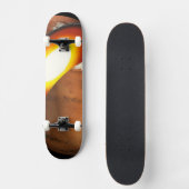 システム内のロッキー体の太陽の形成。 スケートボード (正面)