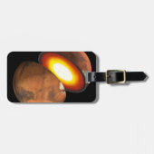 システム内のロッキー体の太陽の形成。 ラゲッジタグ (正面横)