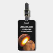 システム内のロッキー体の太陽の形成。 ラゲッジタグ (正面縦)